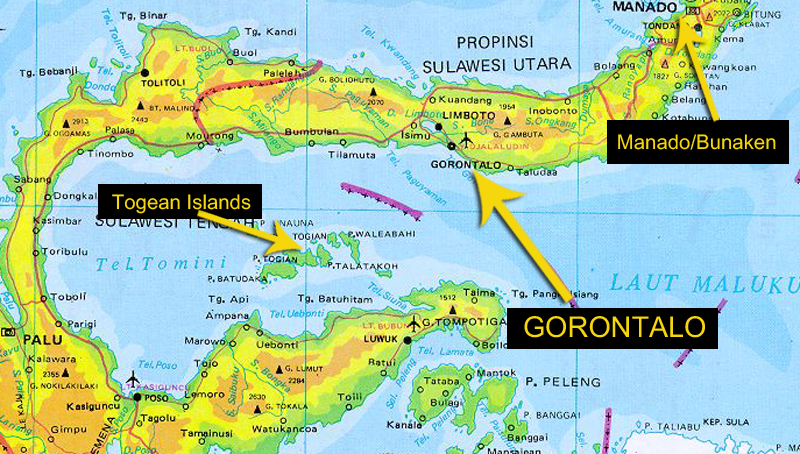 Vé máy bay đi Gorontalo